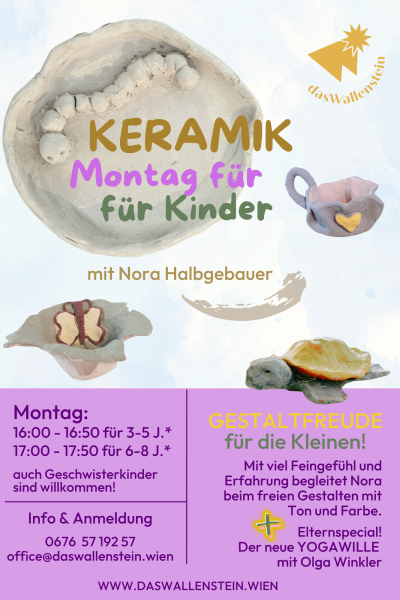 KERAMIK für KINDER MONTAG
